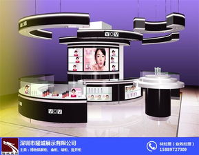 弧形珠宝展柜 融合美学与功能的展览展示服务